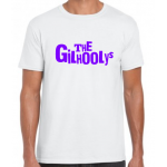 The Gilhoolys Purple Text Logo Standard fit T-shirt